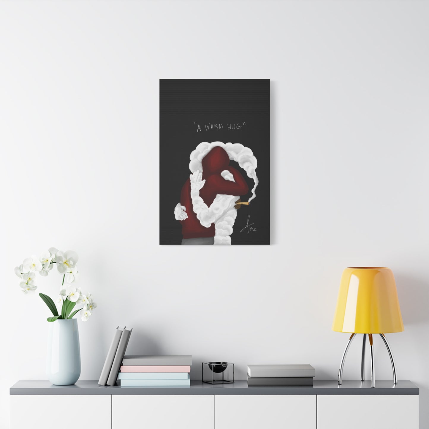 “A warm hug” Matte Canvas, Stretched, 1.25"
