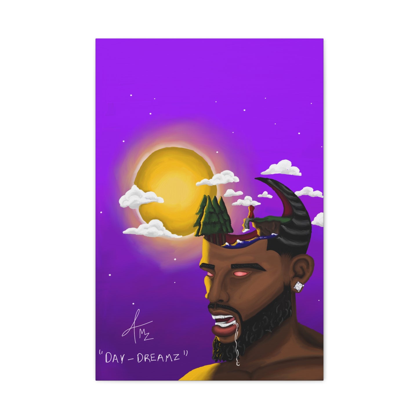“Day-Dreamz” Matte Canvas, Stretched, 1.25"